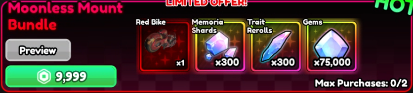 Moonless Mount Bundle